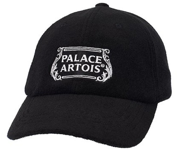 palace-stella-artois-6-panel-black-white-towel