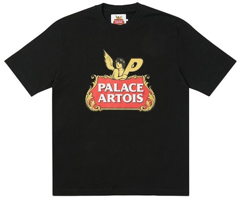 Palace Stella Artois Cartouche T-Shirt Black Buy Palace Stella Artois Cartouche T-Shirt Black