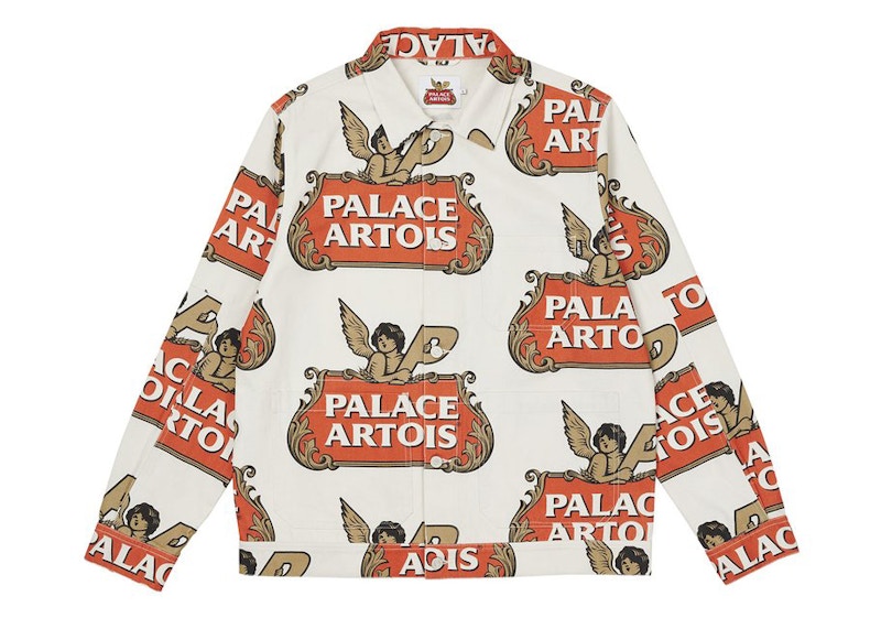 Buy Palace Stella Artois 工作外套 白/红/金