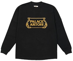 Palace Stella Artois Drop Shoulder Longsleeve Black Palace Stella Artois Drop Shoulder Longsleeve Black