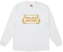 Palace Stella Artois Drop Shoulder Longsleeve White Palace Stella Artois Drop Shoulder Longsleeve White