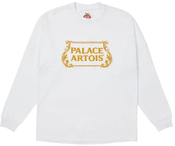 Palace Stella Artois Camiseta Manga Larga Blanca Casual Unisex Buy Palace Stella Artois Camiseta Manga Larga Blanca Casual Unisex