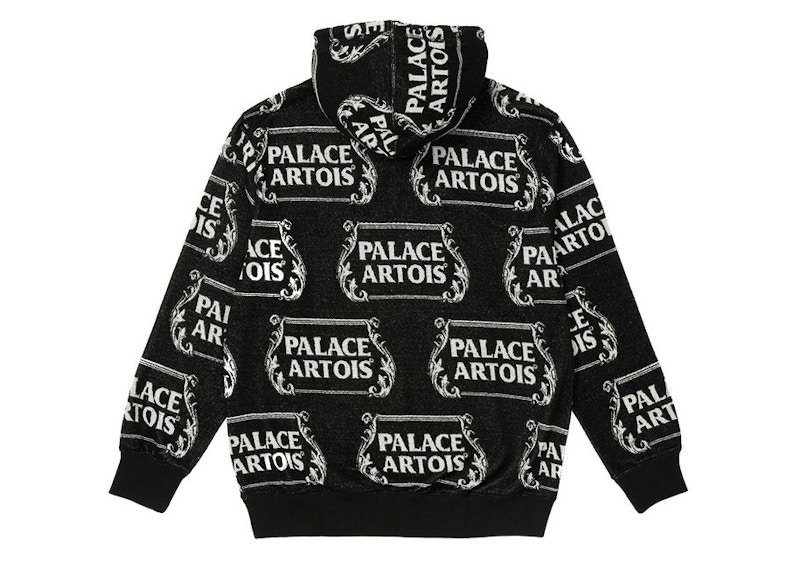 Order Palace 斯特拉黑白连帽毛巾