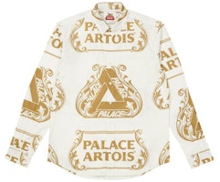 Palace Stella Artois Oxford Shirt White/Gold Palace Stella Artois Oxford Shirt White/Gold