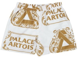 Palace Stella Artois Swim Short White/Gold Palace Stella Artois Swim Short White/Gold