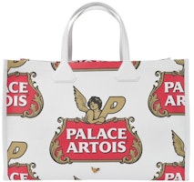 Palace Stella Artois Tote Bag Cream Palace Stella Artois Tote Bag Cream