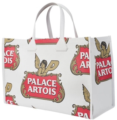 Palace Stella Artois Tote Bag Cream Order Palace Stella Artois Tote Bag Cream