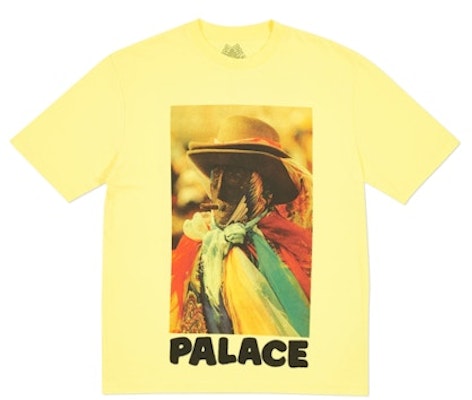 Palace Stoggie T-Shirt Light Yellow Buy Palace Stoggie T-Shirt Light Yellow