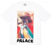 Buy PALACE Stoggie White T-Shirt Front & Back Print Unisex P18fw053