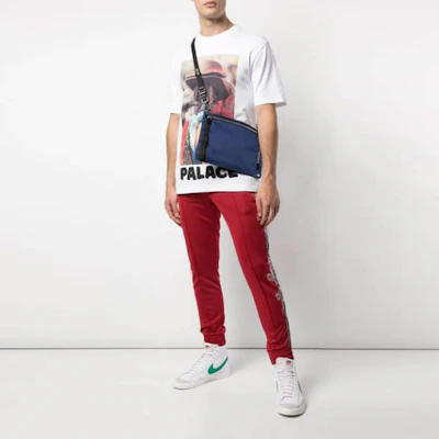 PALACE Stoggie White T-Shirt Front & Back Print Unisex P18fw053 Shop PALACE Stoggie White T-Shirt Front & Back Print Unisex P18fw053