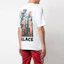 Purchase PALACE Stoggie White T-Shirt Front & Back Print Unisex P18fw053