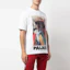Details for PALACE Stoggie White T-Shirt Front & Back Print Unisex P18fw053