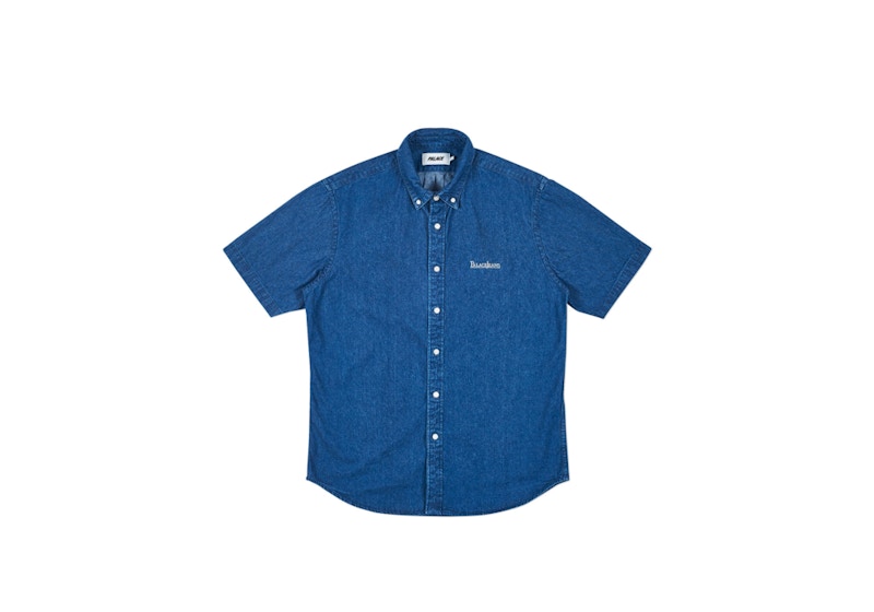 Palace Stoned Shirt Mid Wash