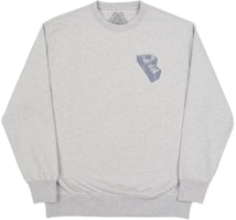 Palace Stones Crew Grey Marl/Blue/Green Palace Stones Crew Grey Marl/Blue/Green