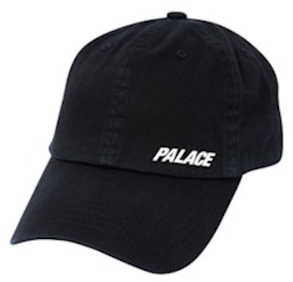 Palace Strap 6-Panel Black Buy Palace Strap 6-Panel Black