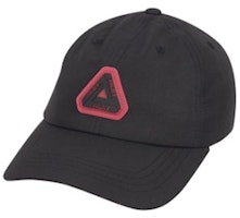 Palace Strap Shell 6-Panel Black Palace Strap Shell 6-Panel Black