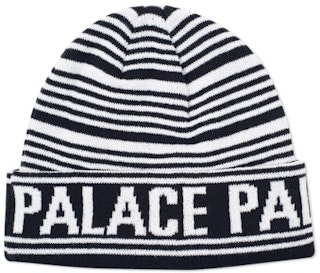 palace-stripe-beanie-black-white