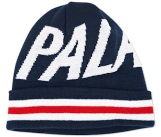palace-stripe-cuff-beanie-navy