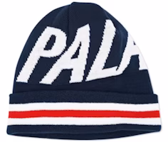 Palace Stripe Cuff Beanie Navy Palace Stripe Cuff Beanie Navy