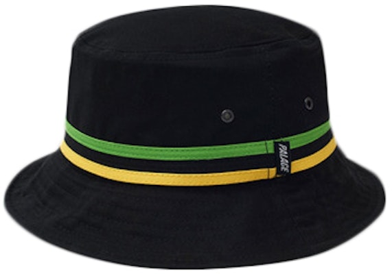 Palace Striped Bucket Hat Black Buy Palace Striped Bucket Hat Black