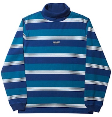 パレス ストライプ ハイローラー トップ (ティール/白/紺)
Buy パレス ストライプ ハイローラー トップ (ティール/白/紺)