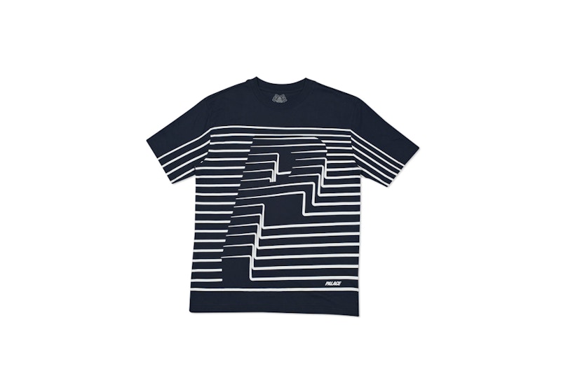 Buy 皇宮條紋T恤（深藍色）