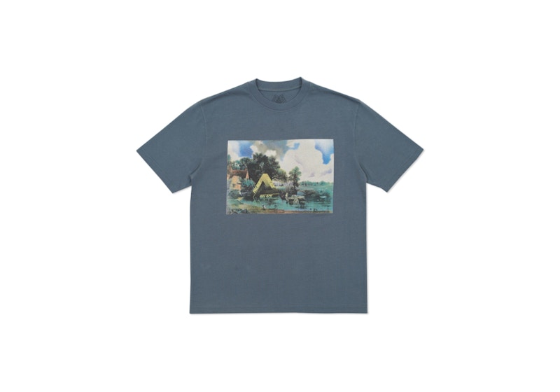 Buy Palace Stubble Kemeja-T Kelabu