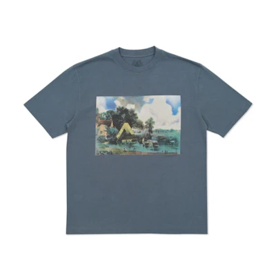 Palace Stubble T-Shirt Grey
