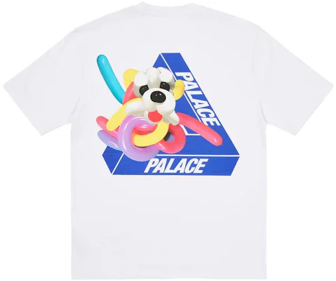 PALACE Summer 2023 Don’t Get It Twisted Balloon Logo White Tee Unisex. P24TS228 Buy PALACE Summer 2023 Don’t Get It Twisted Balloon Logo White Tee Unisex. P24TS228