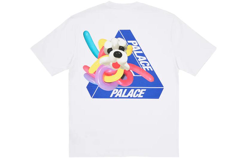 PALACE Summer 2023 Don’t Get It Twisted Balloon Logo White Tee Unisex. P24TS228 圖 2