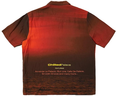 PALACE 夏季2023虎橙日落休闲短袖衬衫 男女同款。 P24SHT024 Lookbook PALACE 夏季2023虎橙日落休闲短袖衬衫 男女同款。 P24SHT024