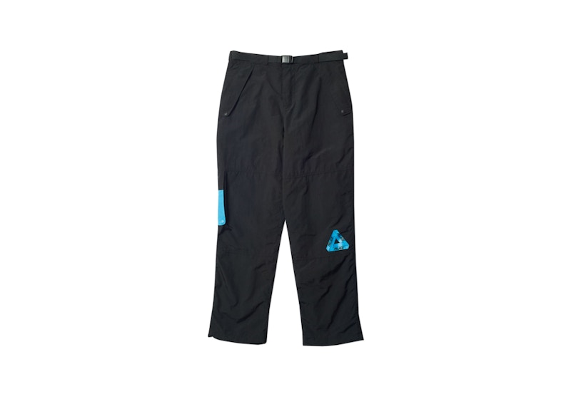 Palace Supplex Shell Bottoms Black/Blue
