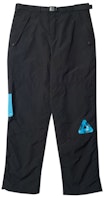 Palace Supplex Shell Bottoms Black/Blue Palace Supplex Shell Bottoms Black/Blue