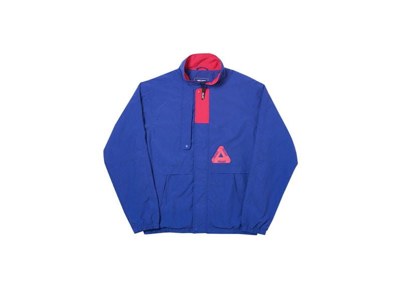 Palace Supplex Shell Jacket Blue/Cayenne