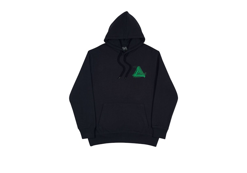 Buy Palace Surkit Hood Hitam/Hijau