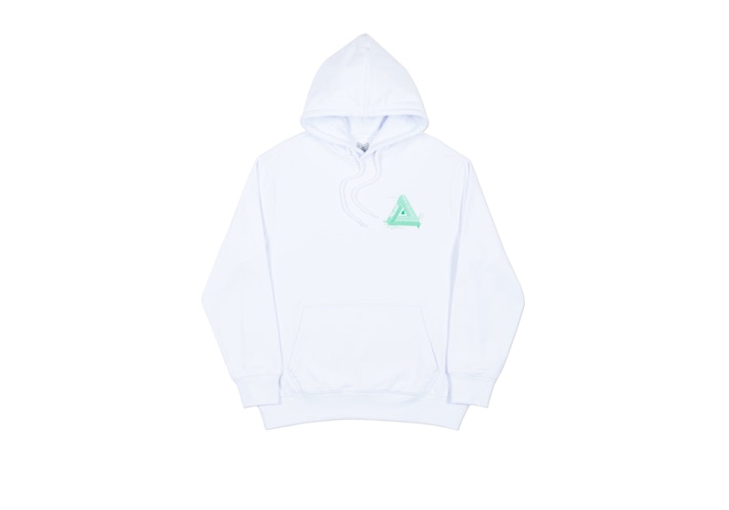 Buy Palace Surkit Hood Putih/Hijau