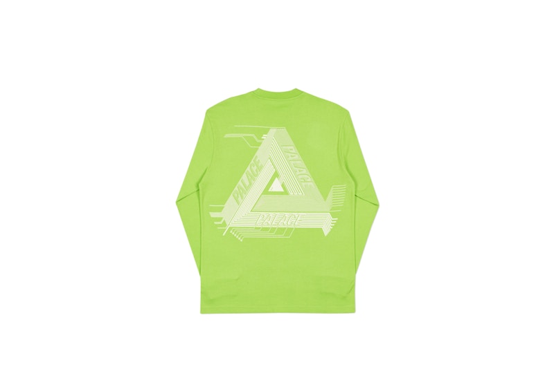 Palace Surkit Longsleeve Lime Green/Grey 圖 2