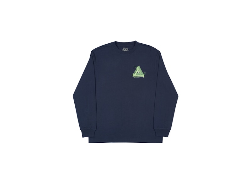 Palace Surkit Longsleeve Navy/Grey