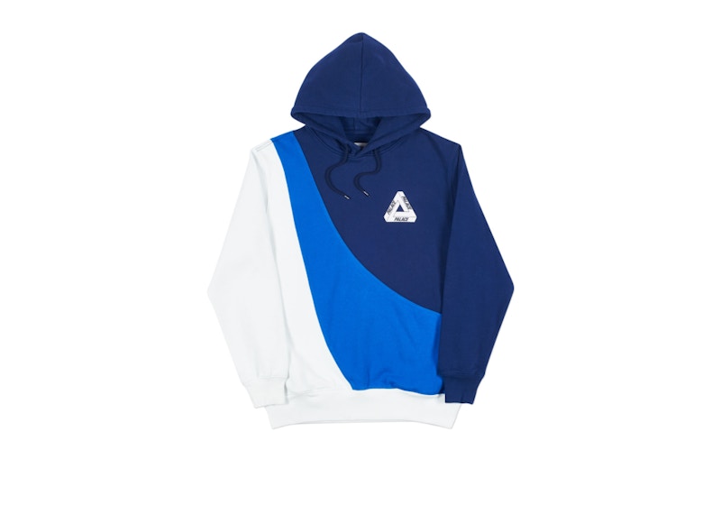 Buy Palace Sweeper Hood Navy/Biru/Putih