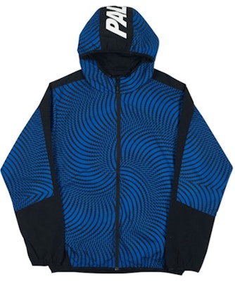 Palace Swirl Hood Jacket Blue/Black Buy Palace Swirl Hood Jacket Blue/Black