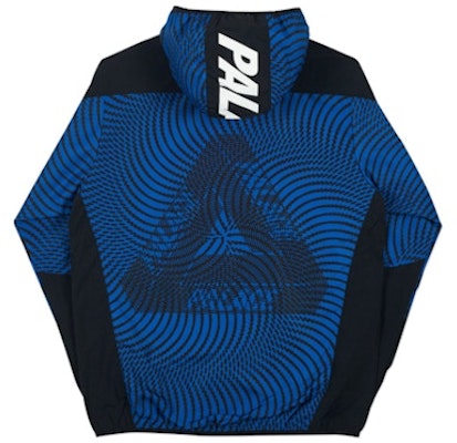 Palace Swirl Hood Jacket Blue/Black Order Palace Swirl Hood Jacket Blue/Black