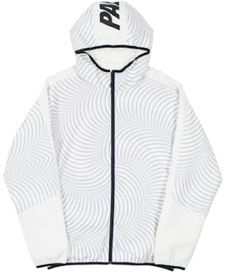 Palace Swirl Hood Jacket White/Grey Buy Palace Swirl Hood Jacket White/Grey