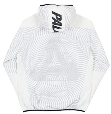Palace Swirl Hood Jacket White/Grey Order Palace Swirl Hood Jacket White/Grey