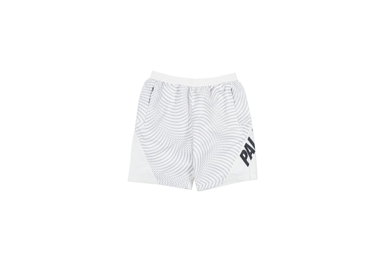 Palace Swirl Shorts White/Grey
