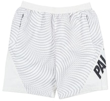 Palace Swirl Shorts White/Grey Palace Swirl Shorts White/Grey