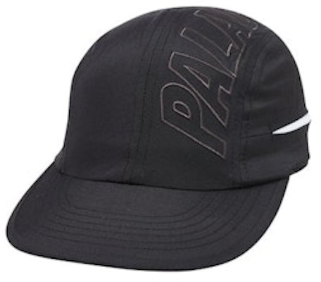 Palace T-Leaf Shell 4-Panel (SS20) Black Buy Palace T-Leaf Shell 4-Panel (SS20) Black
