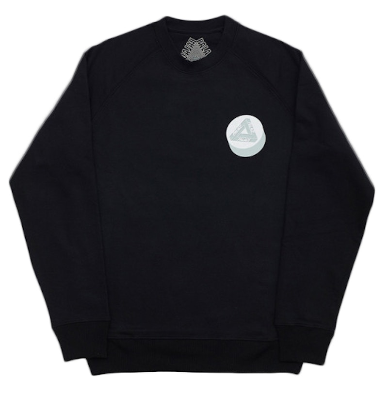 Palace Tablet Crewneck Sweatshirt Black