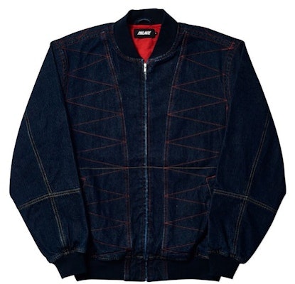 Palace Talica Jacket Indigo Wash Buy Palace Talica Jacket Indigo Wash