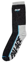 Palace Talking Sock Black Marl Palace Talking Sock Black Marl