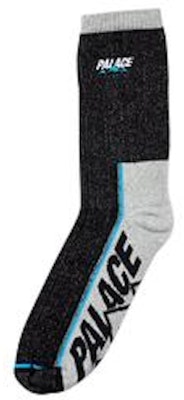 Palace Talking Sock Black Marl Buy Palace Talking Sock Black Marl